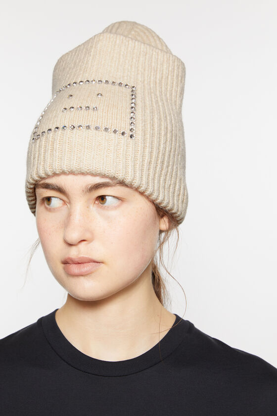 (image for) Healthy Embellished Face square beanie